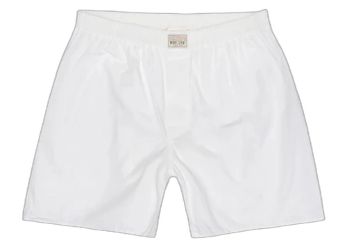 Stussy x Our Legacy Boxer Short White Airy Ripstop