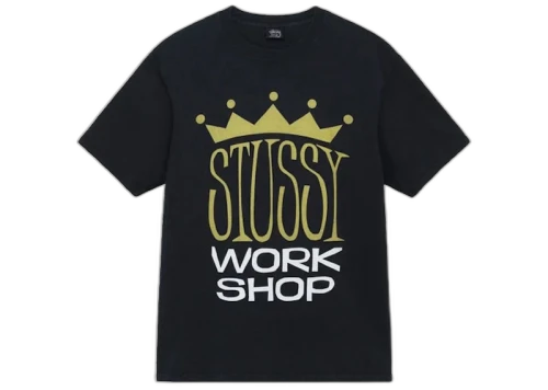 Stussy x Our Legacy King Size Pigment Dyed Tee Black