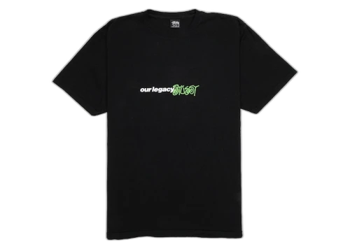 Stussy x Our Legacy Ol Sport Pigment Dyed Tee Black