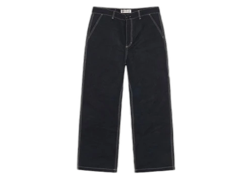 Stussy x Our Legacy Work Shop Canvas Work Pant Black Overye Nettle