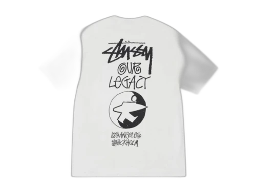 Stussy x Our Legacy Work Shop Surfman Pigment Dyed Tee Natural