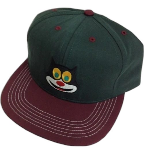 Supreme 2 Tone Mad Cat 5 Panel Cap Green