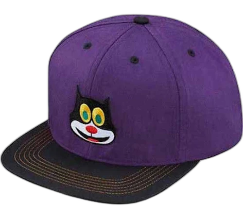 Supreme 2 Tone Mad Cat 5 Panel Cap Purple
