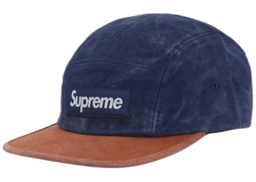 Supreme 2-Tone Moleskin Camp Cap Navy