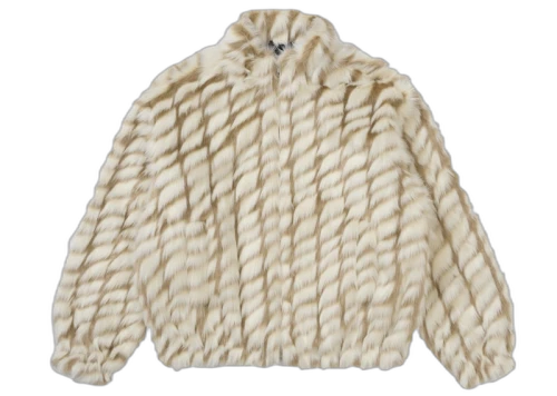Supreme 2-Tone WINDSTOPPER Faux Fur Jacket Tan