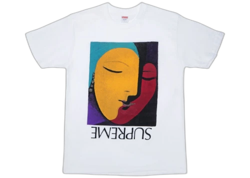 Supreme Abstract Tee White