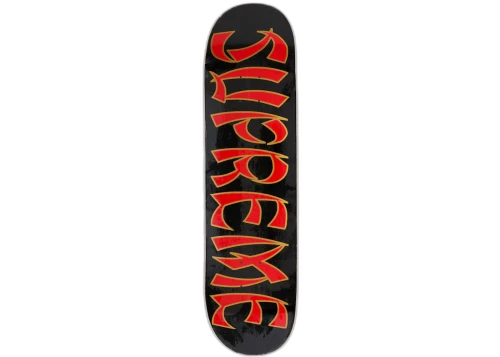 Supreme Action Skateboard Deck Black