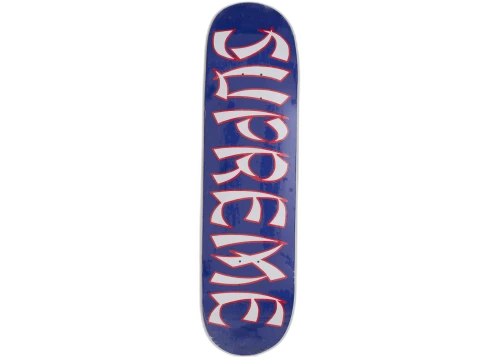 Supreme Action Skateboard Deck Blue