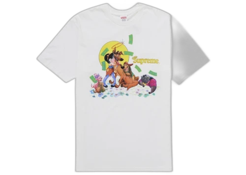 Supreme All Dogs Go To Heaven Tee White