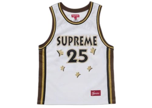 Supreme All Star Basketball Jersey (SS25) White