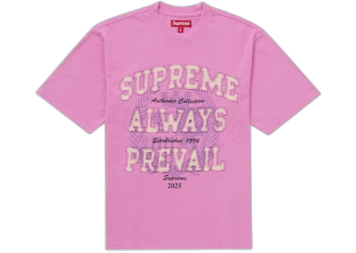 Supreme Always Prevail S/S Top Pink