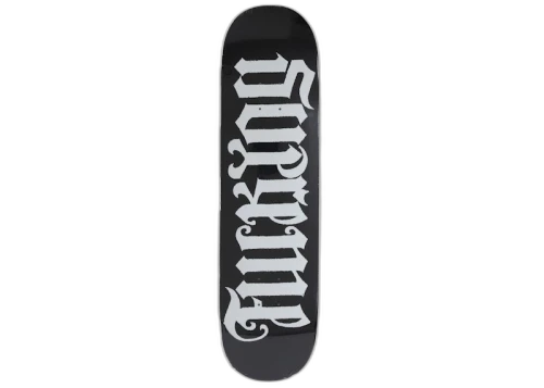 Supreme Ambigram Skateboard Deck Black