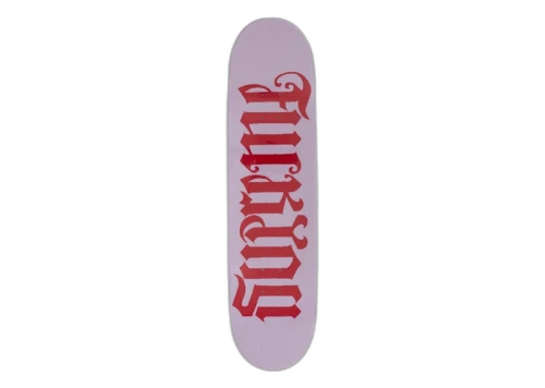 Supreme Ambigram Skateboard Deck Pink
