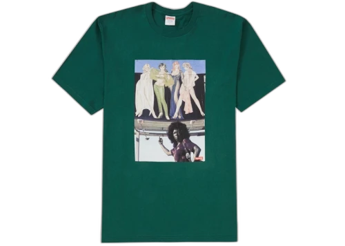 Supreme American Picture Tee Dark Green