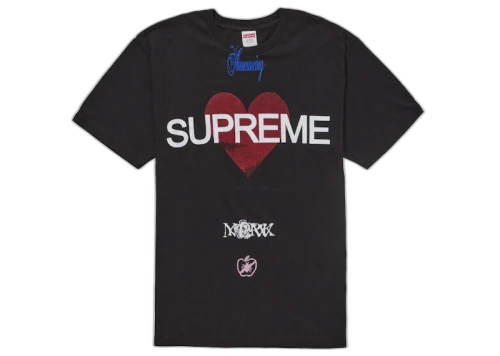 Supreme Announcing Tee Black