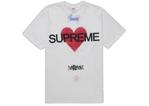 Supreme Announcing Tee White