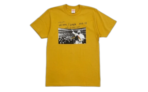 Supreme Antihero Pope Tee Mustard