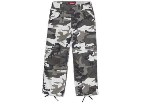 Supreme Aphex Twin Alpha Industries Cargo Pant Snow Camo