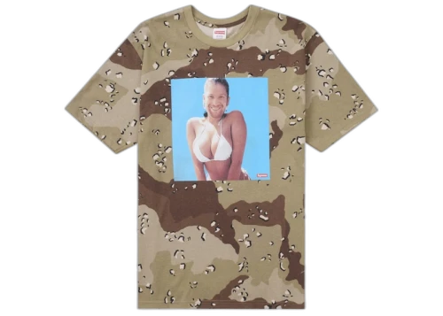 Supreme Aphex Twin Windowlicker Tee Chocolate Chip Camo