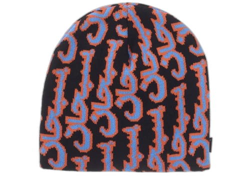 Supreme Arabic Jacquard Beanie Black