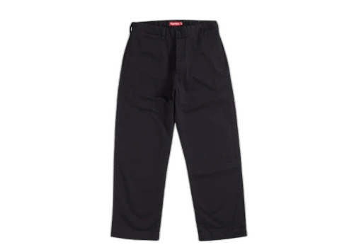 Supreme Arc Logo Chino Pant Black