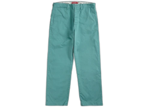 Supreme Arc Logo Chino Pant Light Green