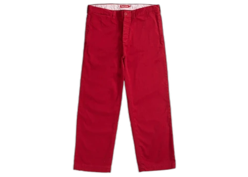 Supreme Arc Logo Chino Pant Red