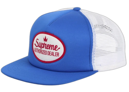 Supreme Authorized Mesh Back 5-Panel (SS25) Blue