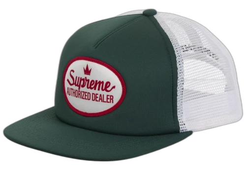 Supreme Authorized Mesh Back 5-Panel (SS25) Green
