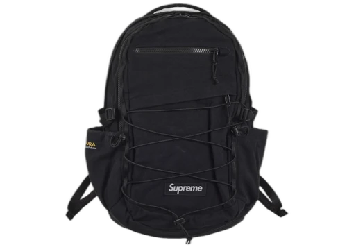 Supreme Logo Backpack (SS25) Black
