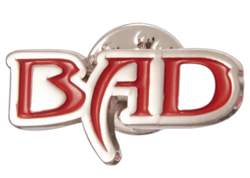 Supreme Bad Pin Red