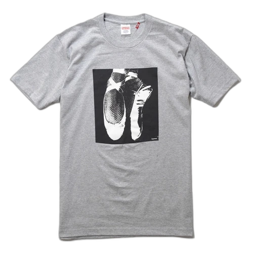 Supreme Ballerina Tee Heather Grey