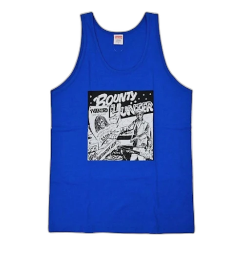 Supreme Barrington Levy Jah Life Bounty Hunter Tank Top Royal