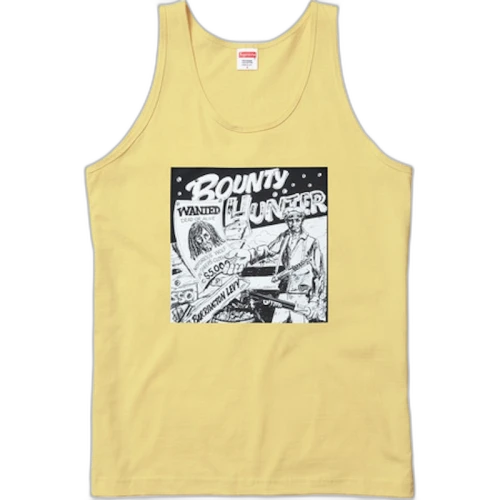 Supreme Barrington Levy Jah Life Bounty Hunter Tank Top Yellow