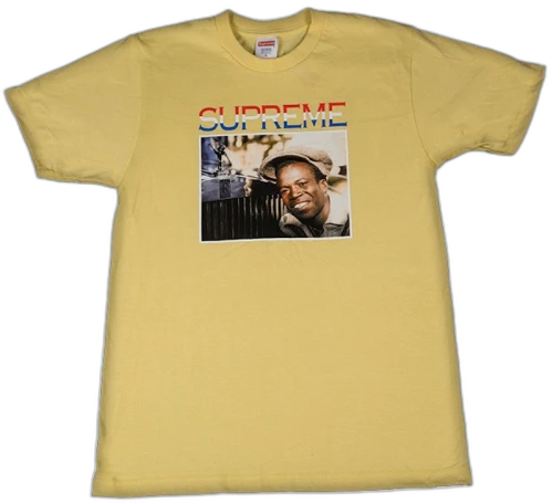 Supreme Barrington Levy Jah Life Englishman Tee Light Yellow