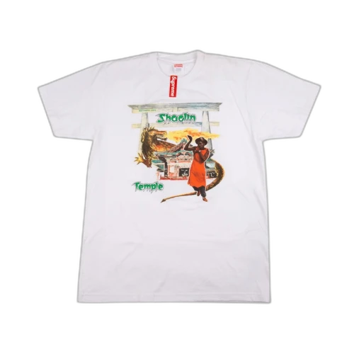 Supreme Barrington Levy Jah Life Shaolin Temple Tee White