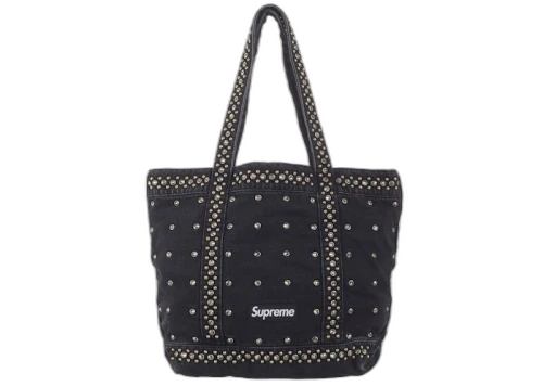 Supreme b.b. Simon Denim Tote Bag Black