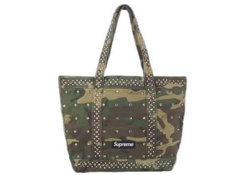 Supreme b.b. Simon Denim Tote Bag Woodland Camo