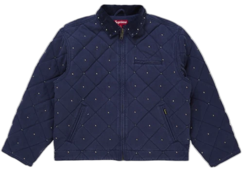 Supreme b.b. Simon Quilted Work Jacket Navy