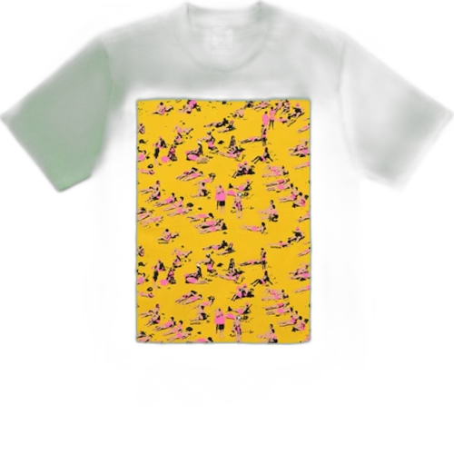 Supreme Beach Tee Pale Acid