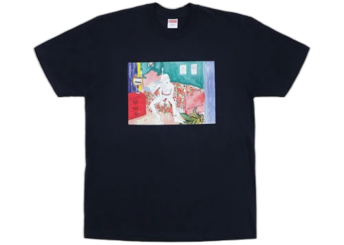 Supreme Bedroom Tee Navy