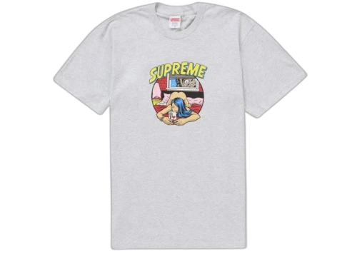 Supreme Bedroom Tee (SS25) Ash Grey