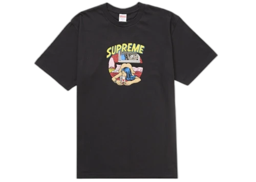 Supreme Bedroom Tee (SS25) Black