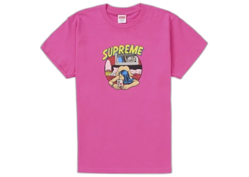 Supreme Bedroom Tee (SS25) Fuchsia