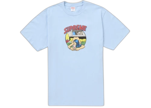 Supreme Bedroom Tee (SS25) Powder Blue