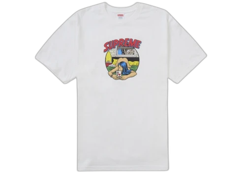 Supreme Bedroom Tee (SS25) White