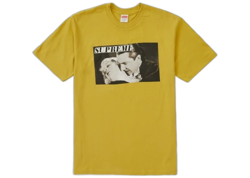 Supreme Bela Lugosi Tee Acid Yellow