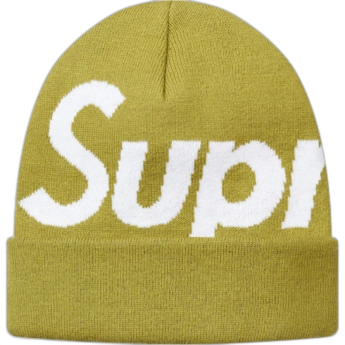 Supreme Big Logo Beanie (FW17) Moss