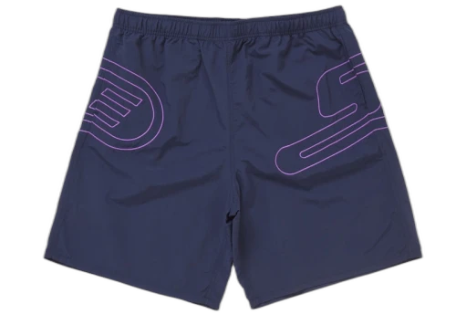 Supreme Big Logo Nylon Short Navy