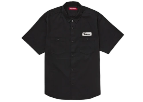 Supreme Bitch S/S Work Shirt Black